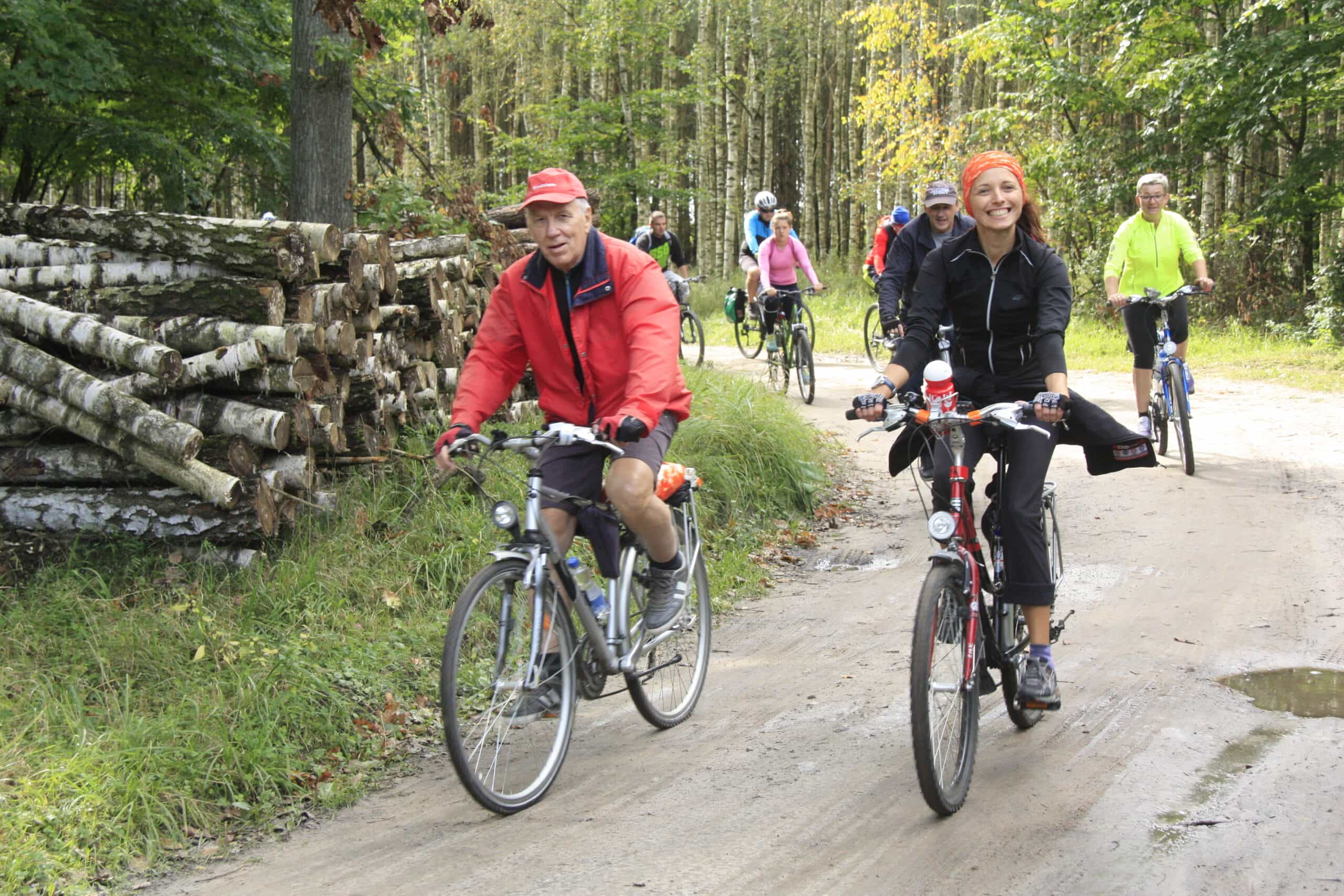 Fotorelacja z rajdu rowerowego “Jesień w Borach”
