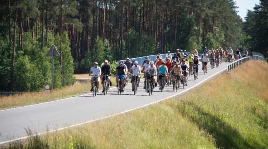 Fotorelacja z rajdu rowerowego “Olendrzy z Niziny Sartowicko-Nowskiej”