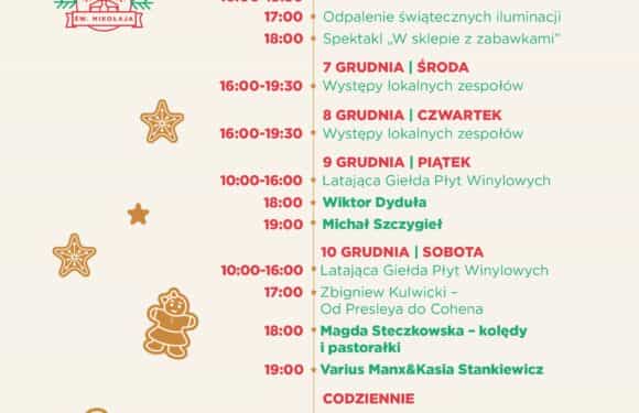 Jarmark św. Mikołaja 6-10 grudnia 2022