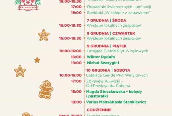 Jarmark św. Mikołaja 6-10 grudnia 2022
