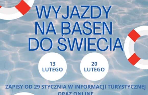 Wyjazdy do Parku Wodnego w Świeciu w ramach ferii zimowych