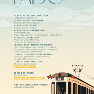 Festiwal “FADO nad Wisłą” 5 – 14 lipca 2024