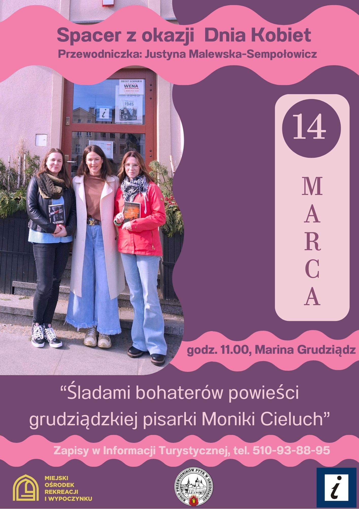 Niezwykły spacer z niezwykłymi kobietami z okazji Dnia Kobiet w Grudziądzu 14.03.2026