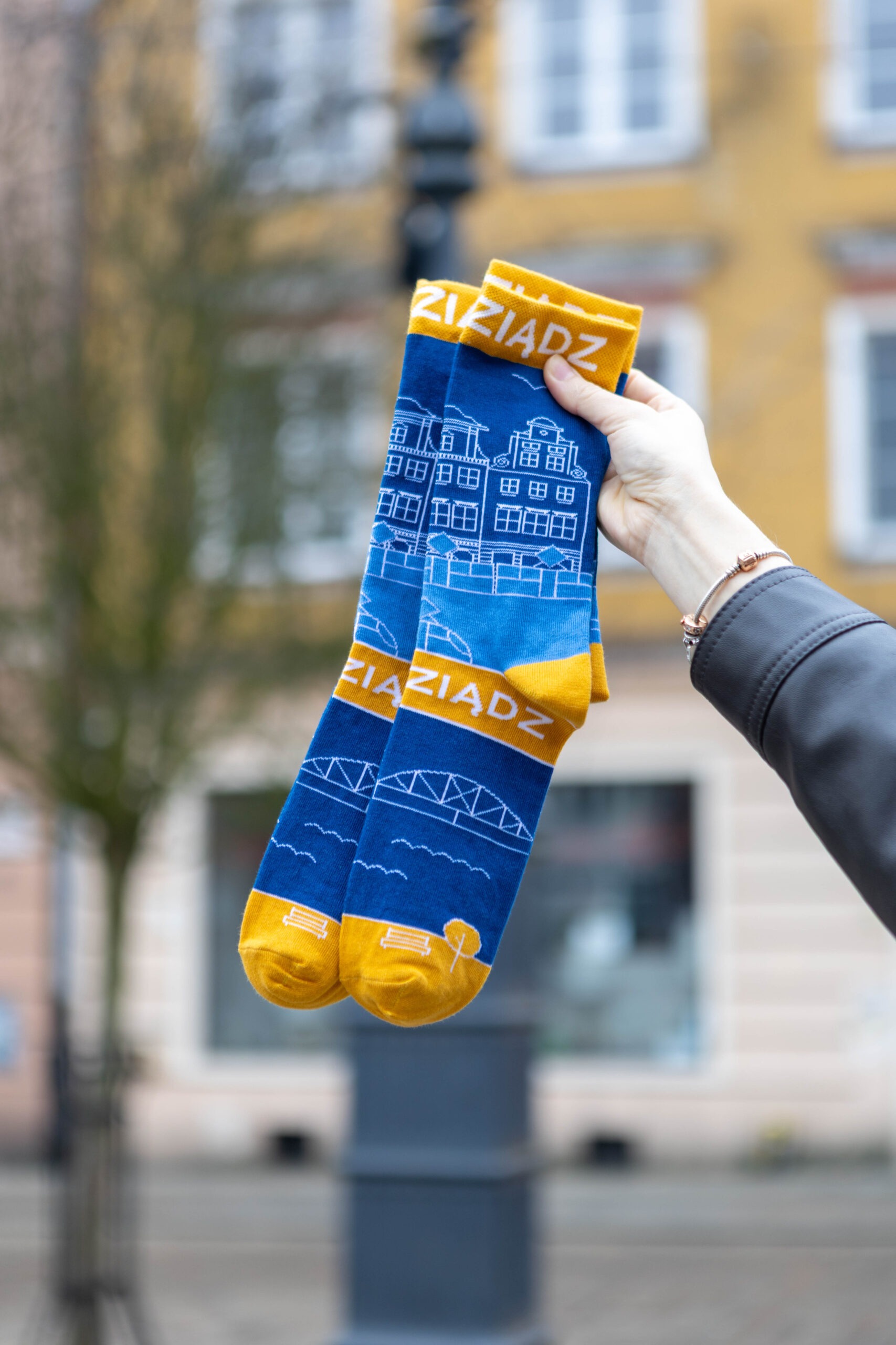 zdjęcie grudziądzkich skarpetek