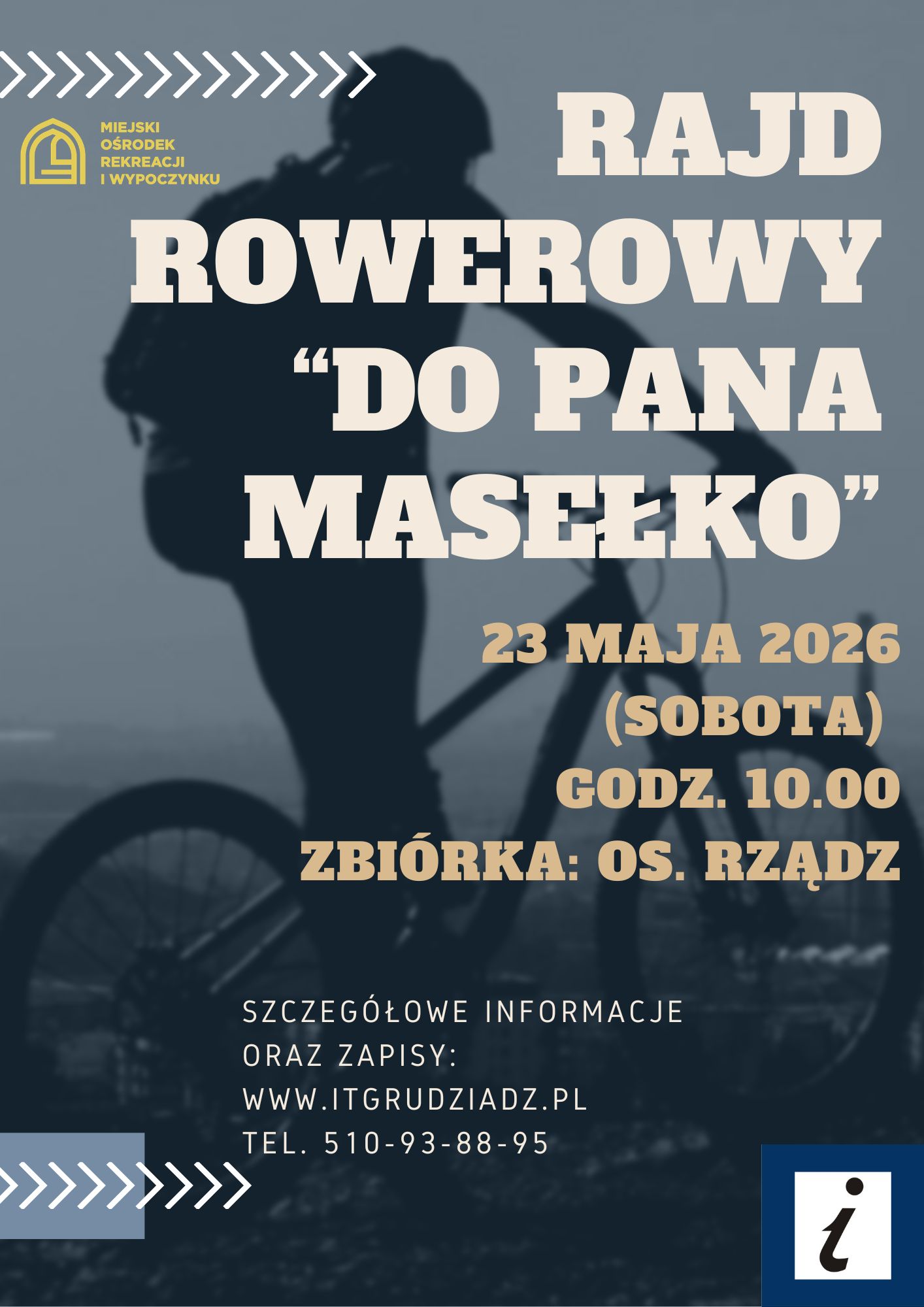 Rajd rowerowy do „Pana Masełko” – 23 maja 2026