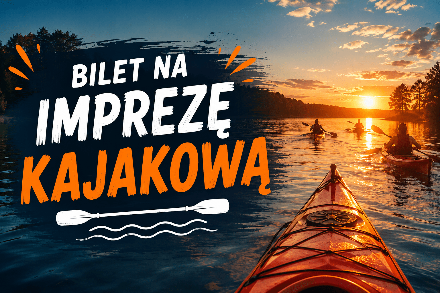 obrazek biletu na impreze kajakowa