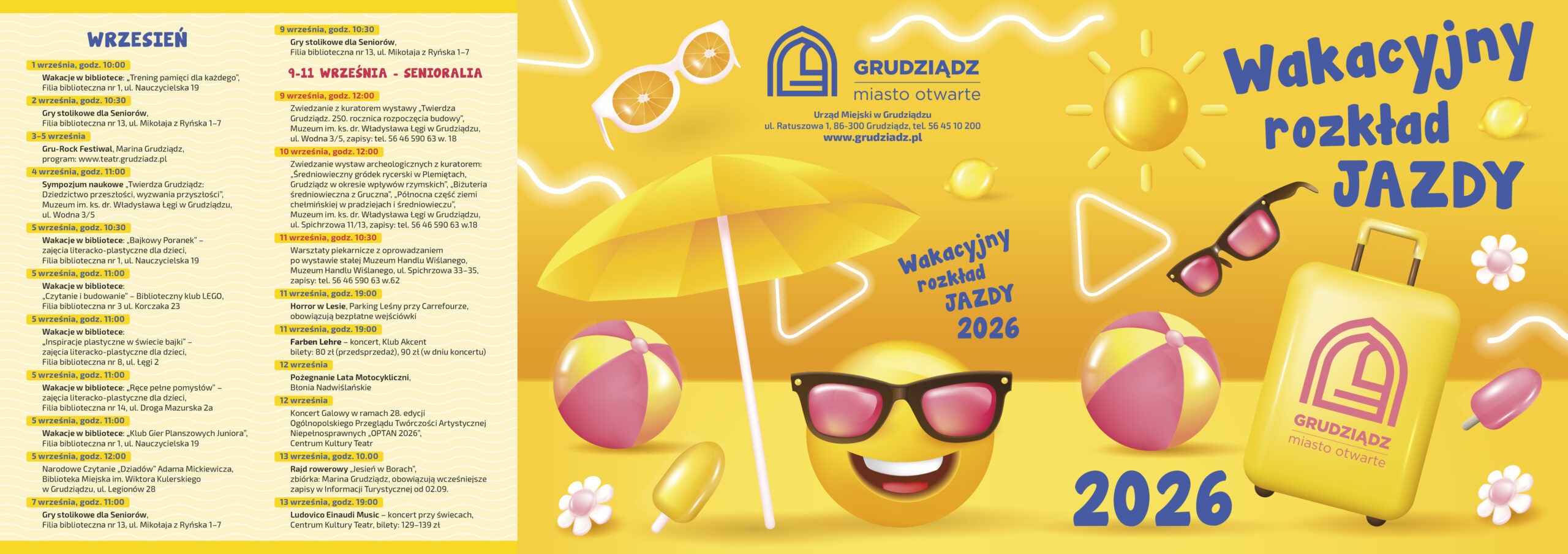 Wakacyjny Rozkład Jazdy 2026